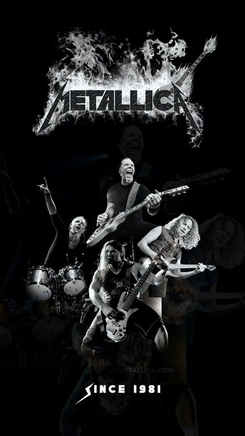 Sharon (Sirois) Keeney sui Metallica. Arte dei Metallica, band dei Metallica, poster della rock band Sfondo del telefono HD
