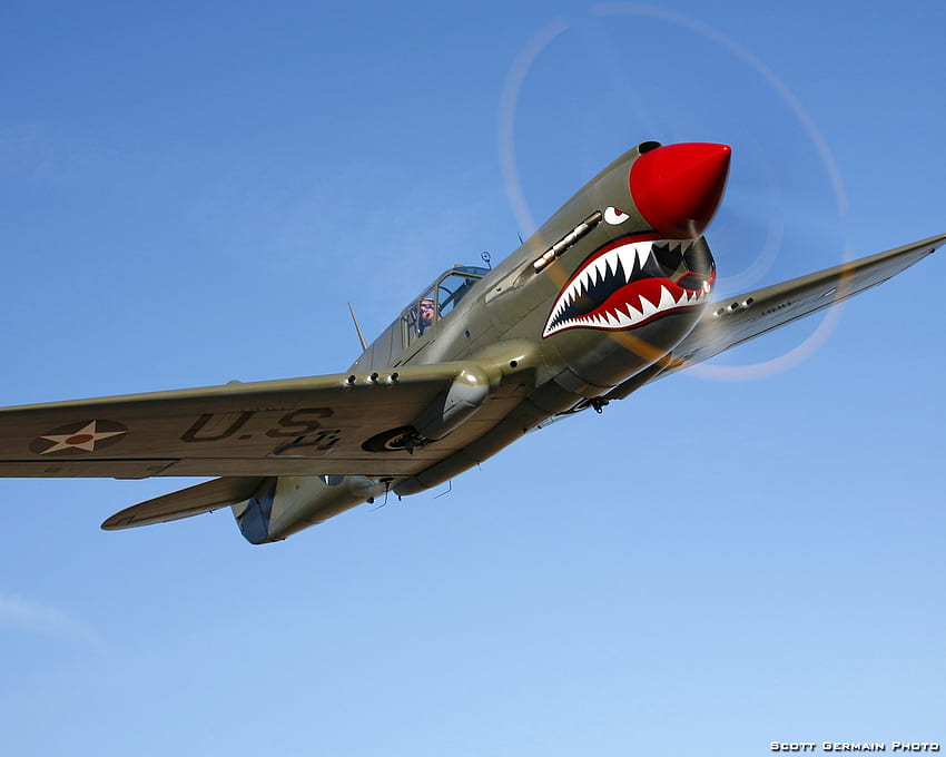 Curtiss P40 Kittyhawk, usaf, p40, kittyhawk, fighter, ww2, curtiss, war HD wallpaper