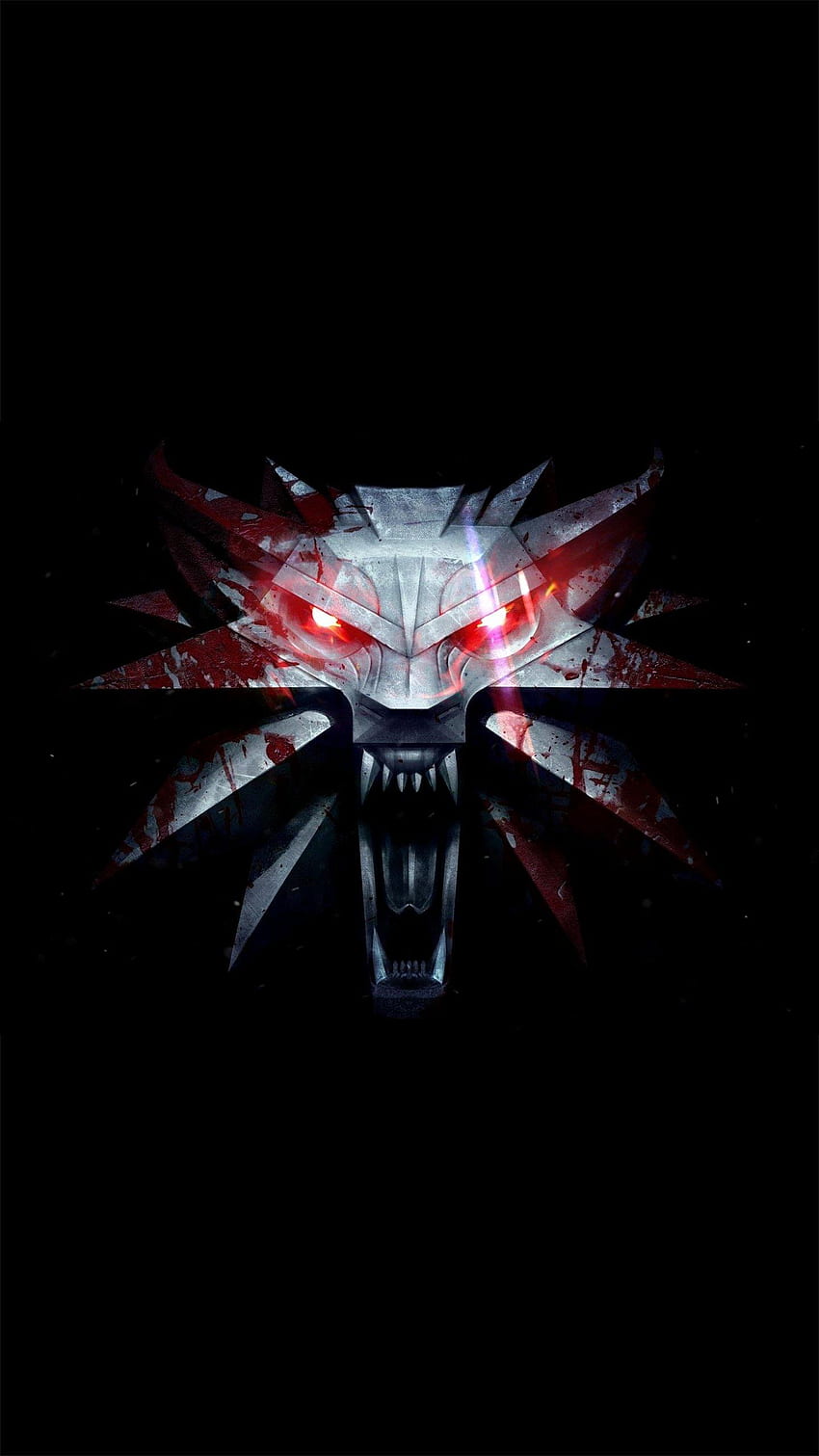 The Witcher Amoled, Witcher 3 Android HD phone wallpaper