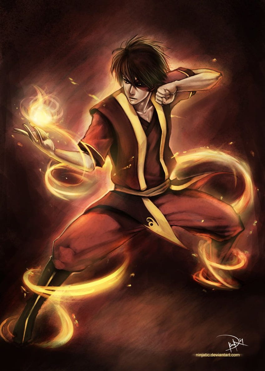 Zuko – Avatar: The Last Airbender – Mobile, Fire Ninja Tapeta na telefon HD