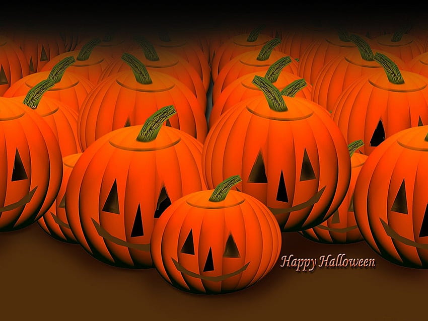 *** Happy Halloween ***, night, pumpkins, halloween, scary, witch HD wallpaper