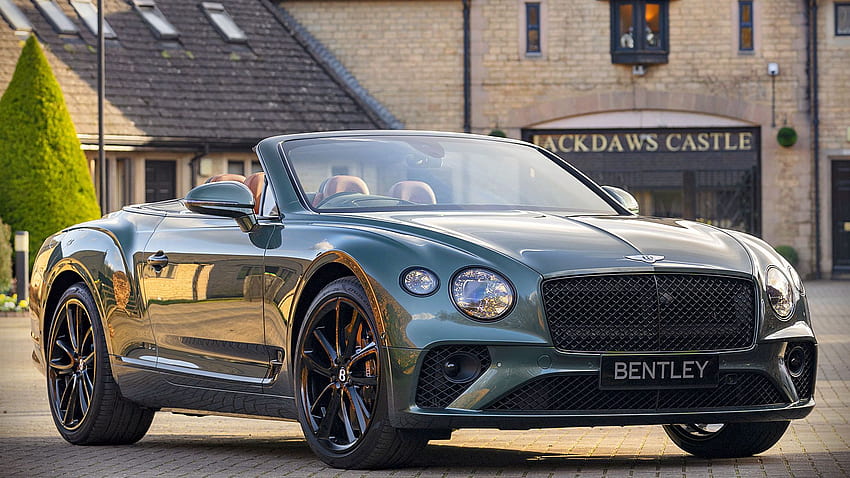 Bentley Continental GT Convertible Equestrian HD wallpaper