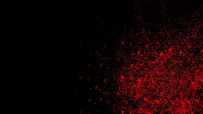 Black And Red Background, Red Particle HD wallpaper