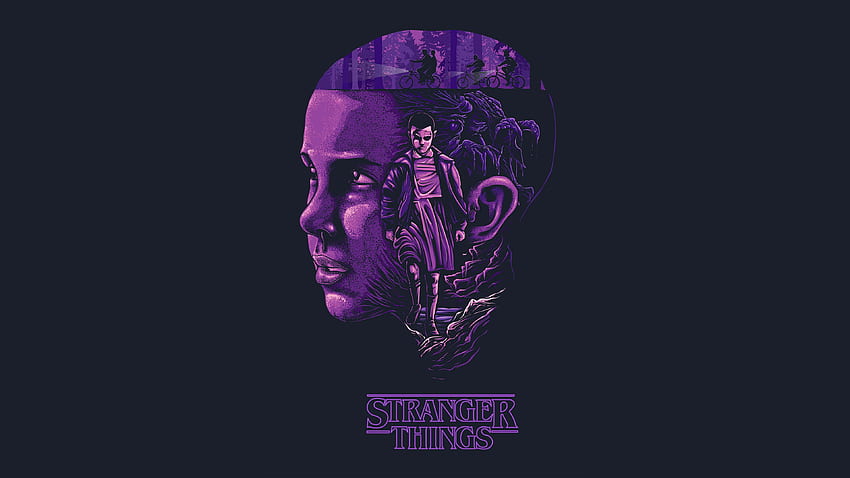 Stranger Things Art 1440P Resolution , , Background, and, Purple Things HD wallpaper