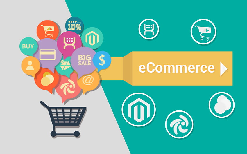 działaj w marketingu e-mailowym: Reklama e-commerce, E-commerce Tapeta HD