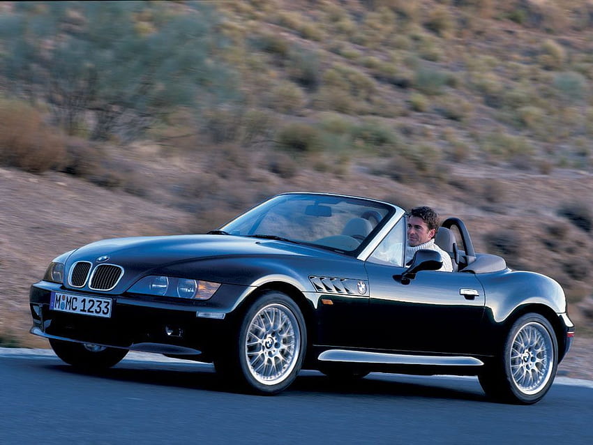 My little roadster. I was able to drive Black Velveteen for two years. Had sooo much fun with her, BMW Z3 HD wallpaper