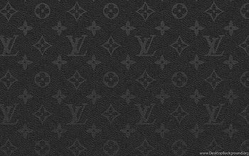 Louis Vuitton Black And White, Louis Vuitton Leather HD wallpaper