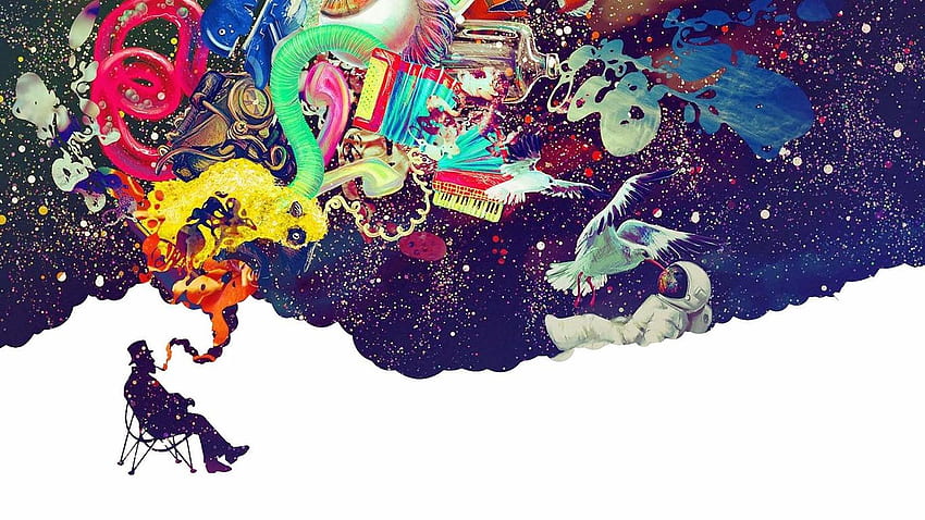 Creative Brain, Trippy Mind HD wallpaper