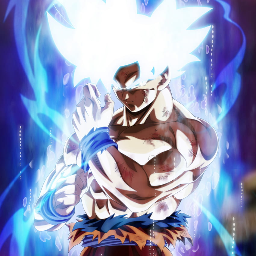 2932x2932 Resolution Cool Black Goku HD Dragon Ball Super Ipad Pro