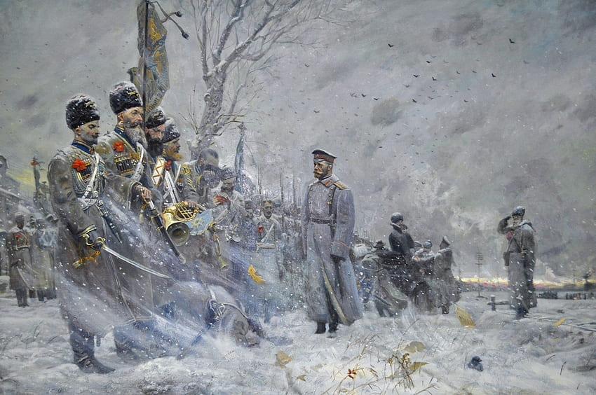 farewell escort pattern paul rizhenko russia empire russian army HD wallpaper