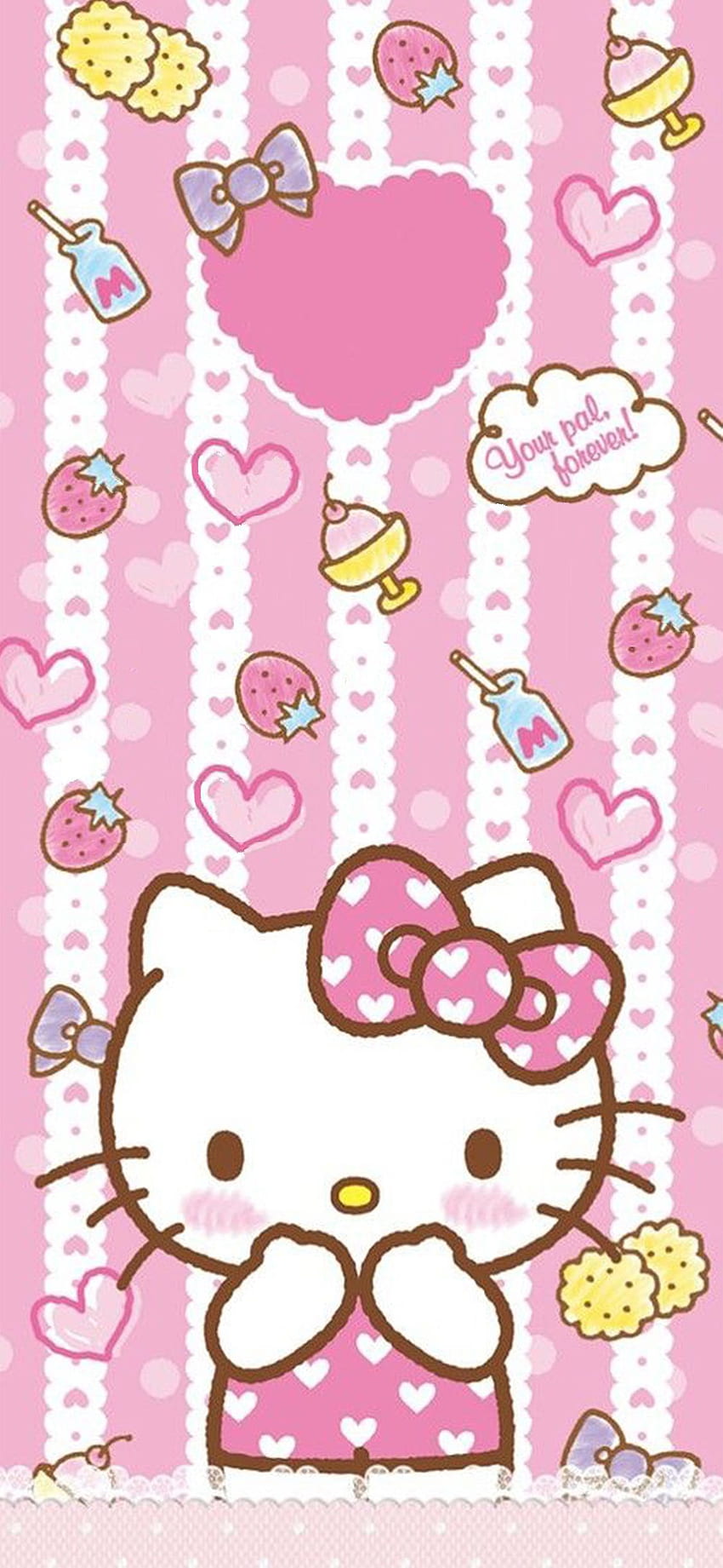 Hello Kitty Painting HD Hello Kitty Wallpapers  HD Wallpapers  ID 48958
