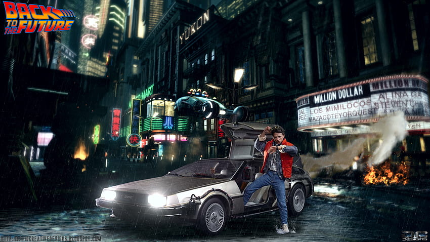 Back to the Future, Back to the Future 2 HD wallpaper