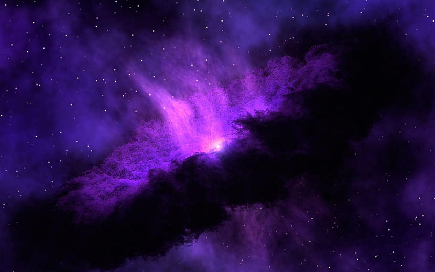 for , laptop. space blue purple nebula star awesome HD wallpaper
