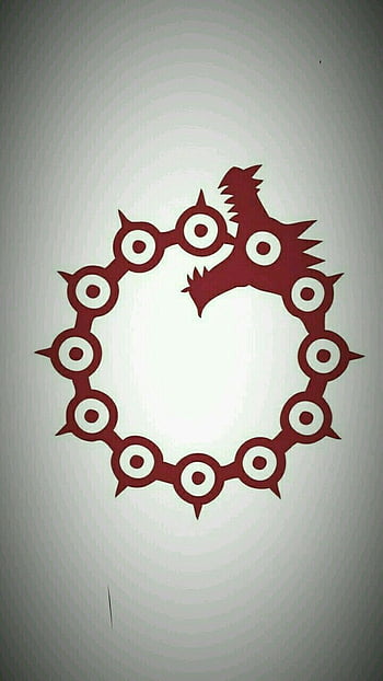The Seven Deadly Sins Dragons Sin Of Wrath Meliodas Dragon Tattoo Totem  Logo In Lega Pendente Collana Gioielli Keychain Keychain Cains Da 144    DHgate