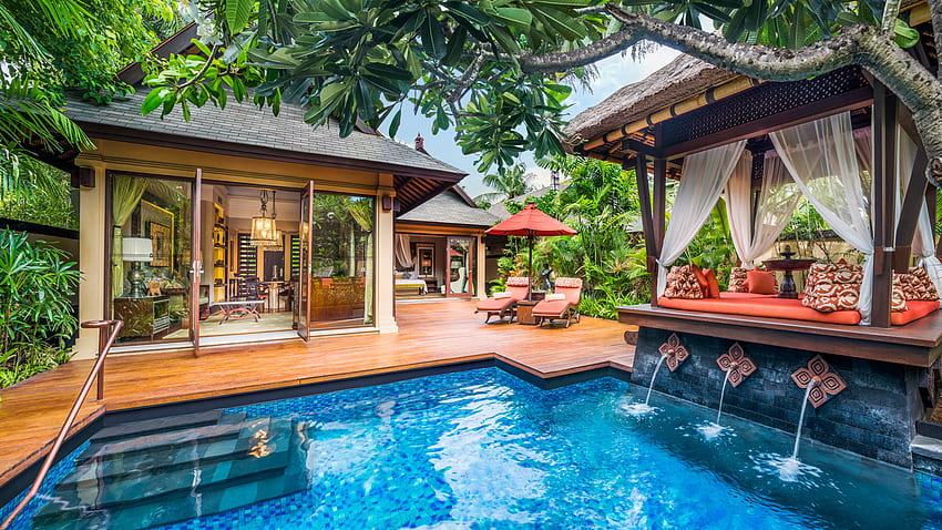 Las 10 mejores piscinas de lujo para unas vacaciones en Bali, Bali Resort fondo de pantalla