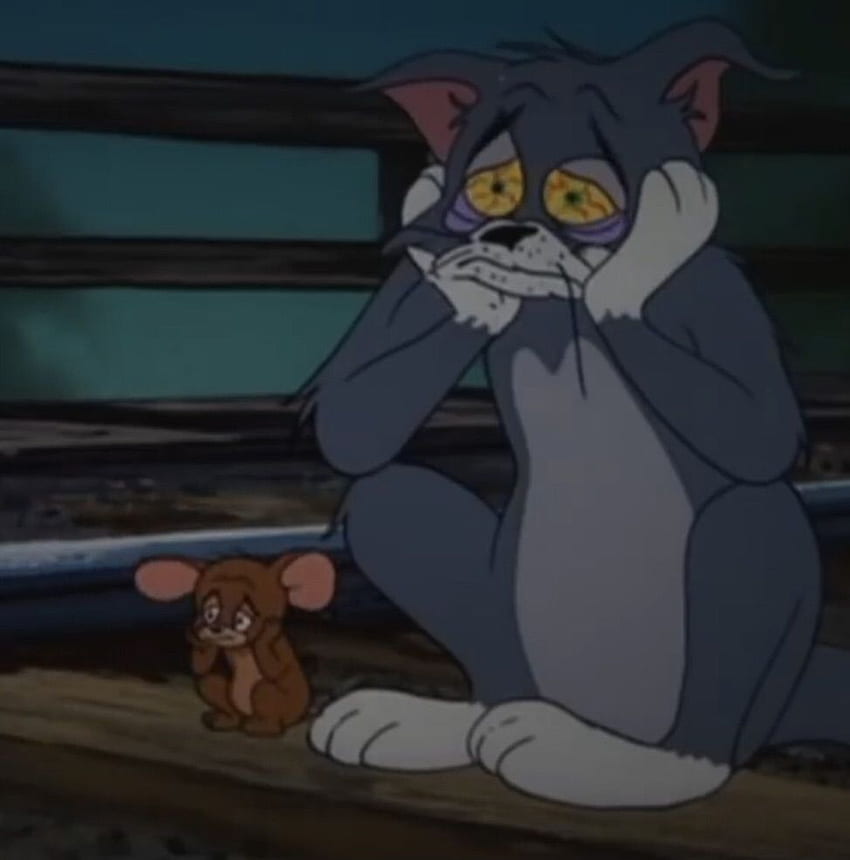Sadness uploaded, Tom and Jerry Aesthetic HD phone wallpaper | Pxfuel