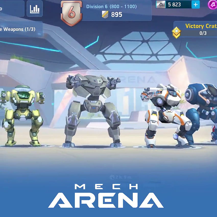 Mech Arena: Robot Showdown Конкурентно разузнаване｜Анализ на реклами HD тапет за телефон