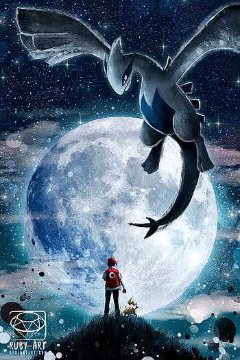 Lugia: Hãy chiêm ngưỡng hình ảnh Lugia - con Pokemon huyền thoại mạnh mẽ và uy nghiêm với khả năng kiểm soát sóng biển và gió. Bạn sẽ không muốn bỏ lỡ cơ hội đắm chìm trong thế giới Pokemon đầy phép thuật.