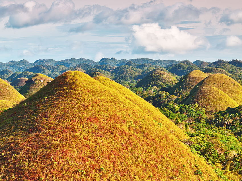 bohol island philippines. Chocolate Hills Philippines HD wallpaper