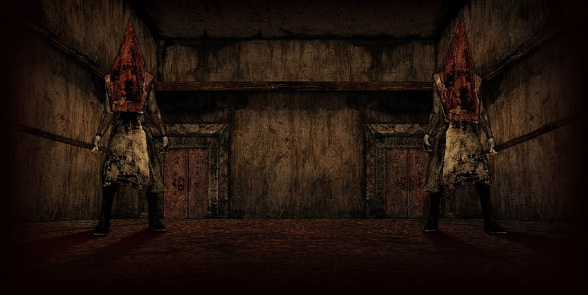 Twin Pyramid Heads(Silent Hill 2) [] : HD wallpaper