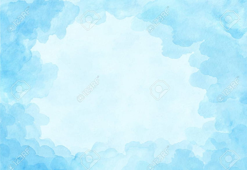 Blue Gradient Watercolor Background Wallpaper Image For Free Download   Pngtree