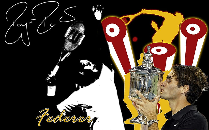 Roger, federer, , , xogymnast, everx, Roger Federer Logo HD wallpaper