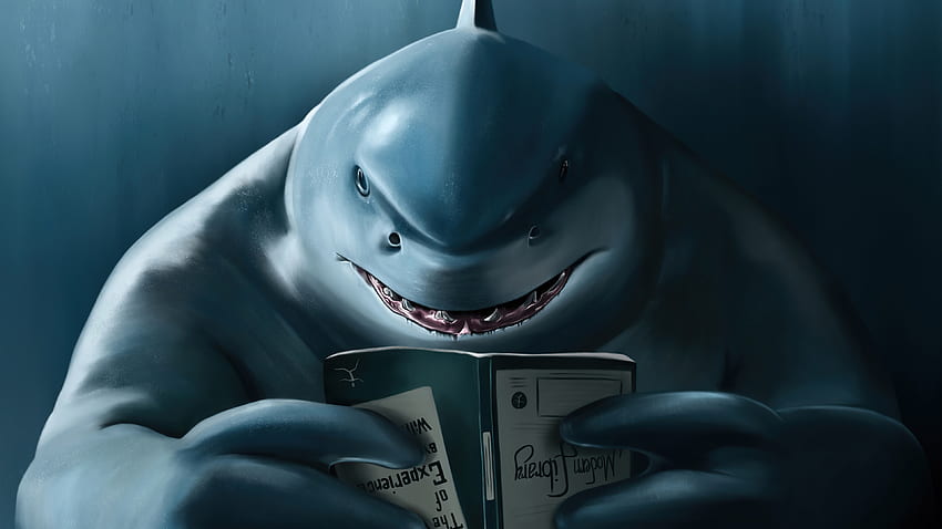 King Shark The Suicide Squad 2021, Movies, , , Background, and, Cute Cartoon Shark HD wallpaper