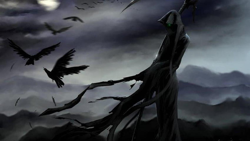 Raven, Gothic Raven HD wallpaper