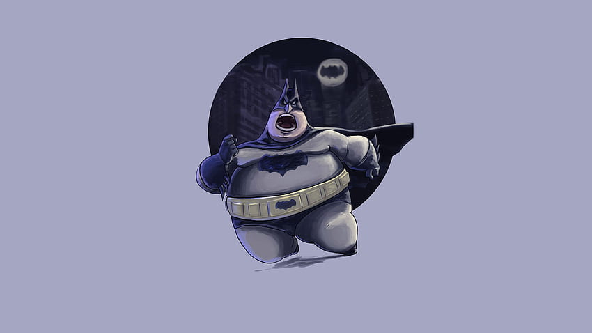 Fatty Funny Batman 1440P Resolution, 2560X1440 Funny HD wallpaper