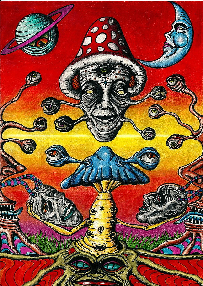Acid Trip, LSD HD phone wallpaper