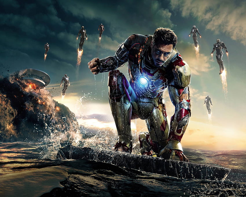 Iron Man 3D ( px) HD wallpaper