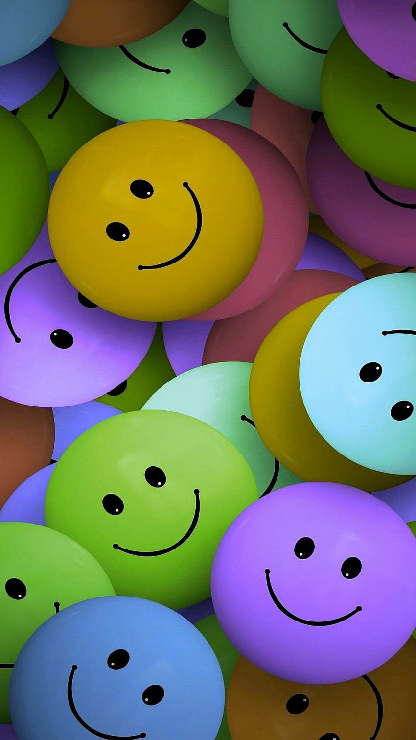 Faccine sorridenti e idee di emoji. faccina sorridente, emoticon, faccina sorridente, Emoji Faces Sfondo del telefono HD