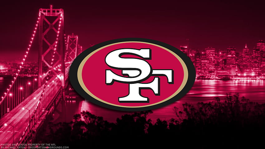 Лого на San Francisco 49ers HD тапет