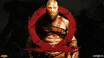 Logo, Kratos for iMac, 2560X1440 God of War HD wallpaper
