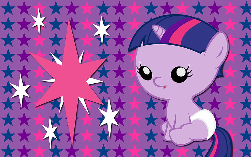Baby Twilight Sparkle WP, Baby Pony HD wallpaper