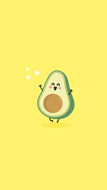 Cute Avocado wallpaper by Animalloverthehero  Download on ZEDGE  3cf5