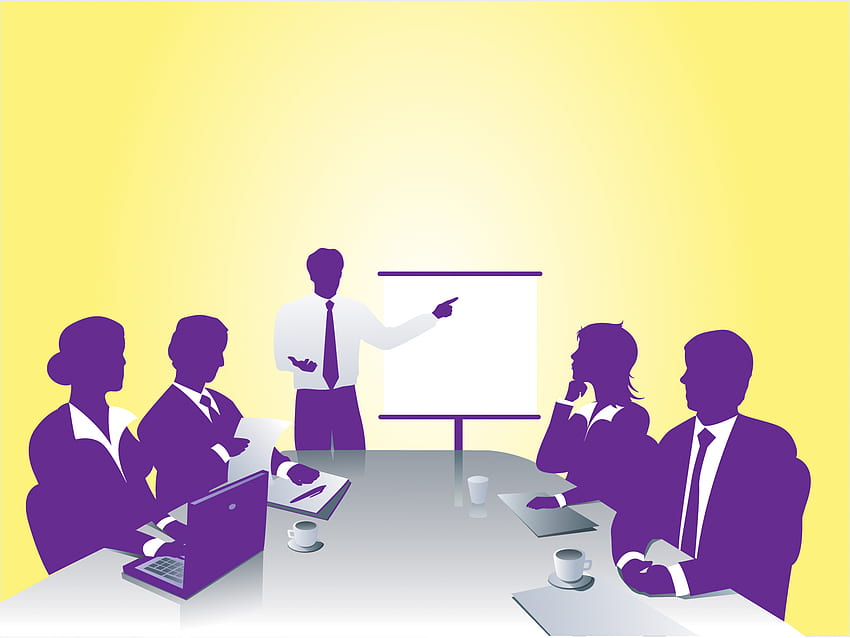 Modelos de Powerpoint para reunião de negócios - Negócios e Finanças, Fúcsia / Magenta, Verde - Plano de fundo e modelos de PPT, Reunião de Finanças papel de parede HD