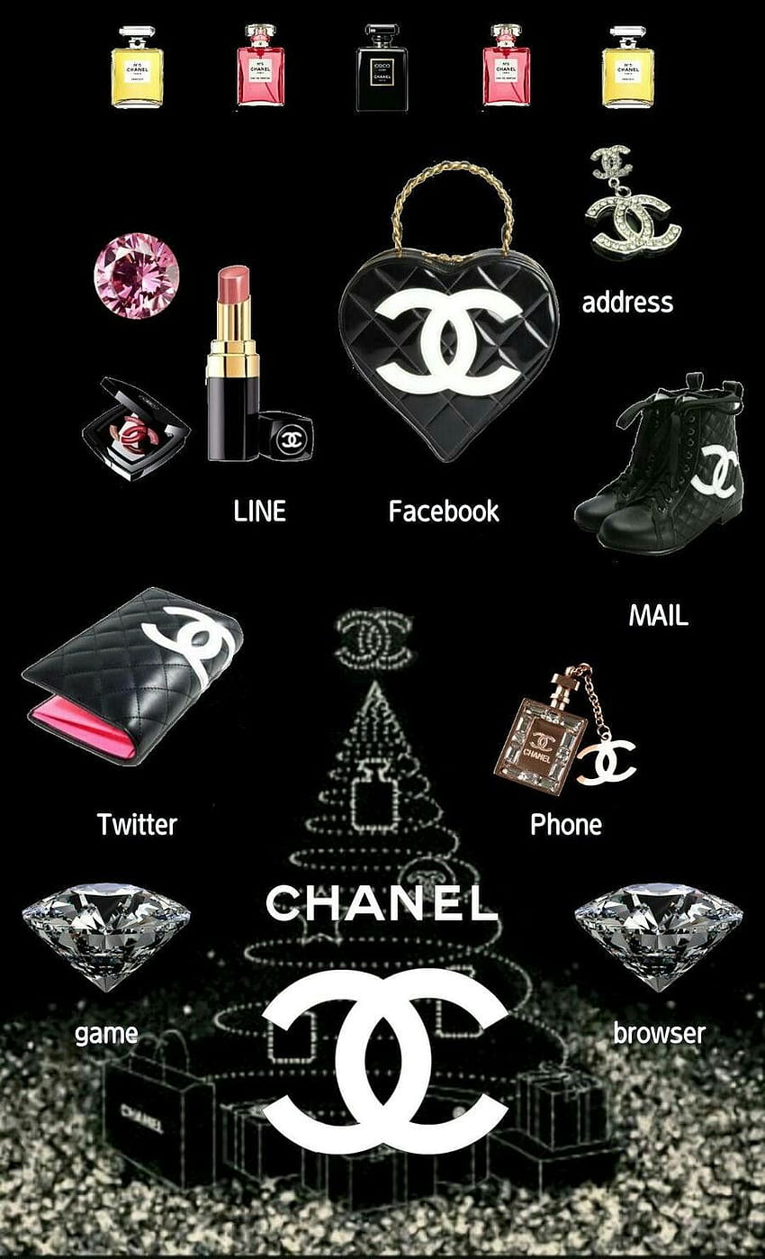 Cell Phone Tested and it's quite lovely. Chanel art print, Chanel , Chanel art, Chanel Gold Logo HD phone wallpaper
