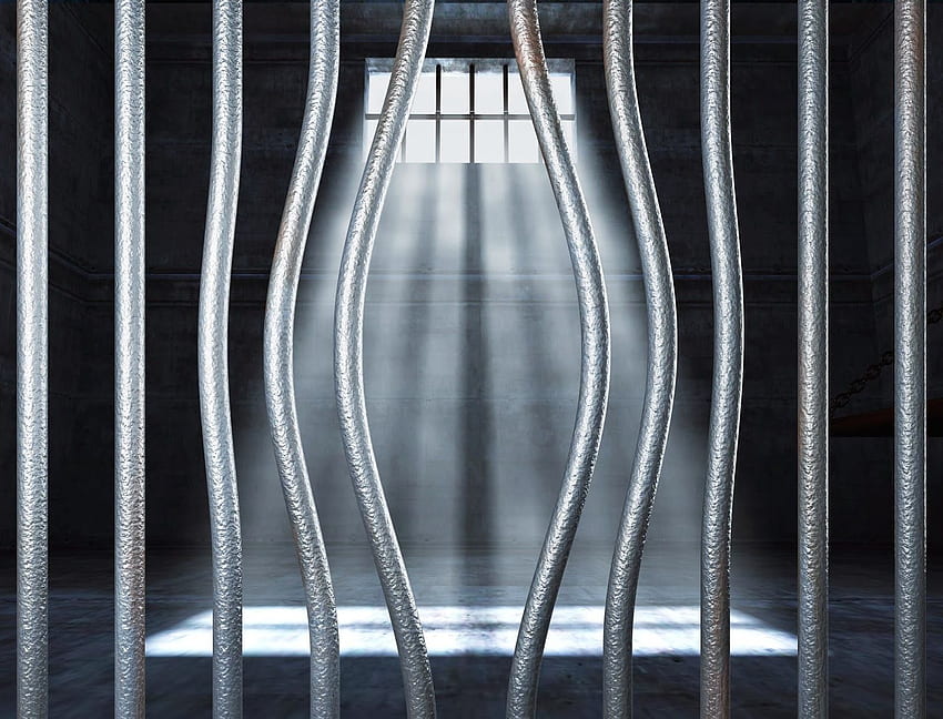 Jail Bars Background Sometimes there are movies HD wallpaper