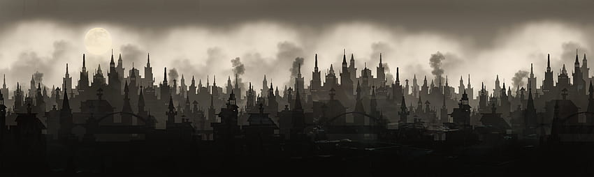 Castle, Victorian London HD wallpaper