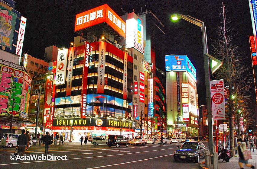 Tokyo Nightlife - Where to Go at Night in Tokyo, Akihabara at Night HD wallpaper