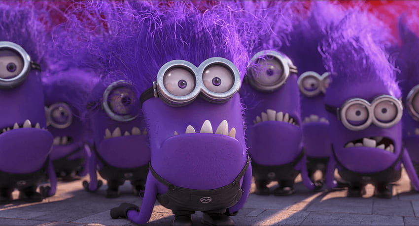Purple Minions: introduzione, viola, nomi, fatti e altro, Evil Minion Sfondo HD