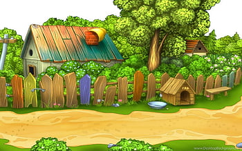Cartoon House Background HD wallpaper | Pxfuel