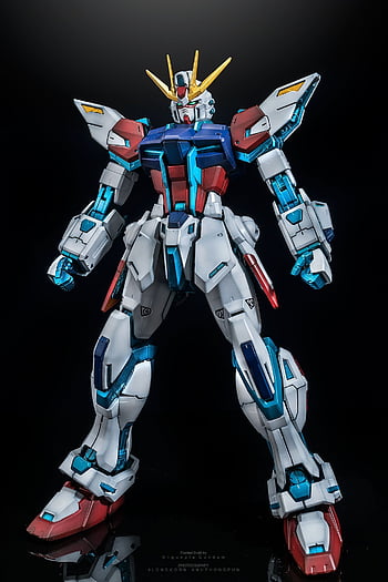 Star Burning Gundam vs Build Strike Gundam Cosmos. Gundam toys, Gundam ...
