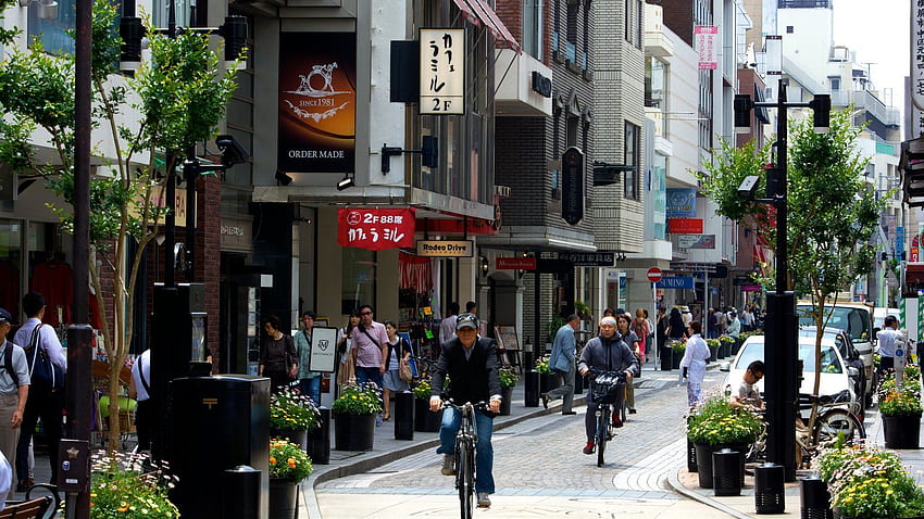 Motomachi Shopping Street : View & HD wallpaper