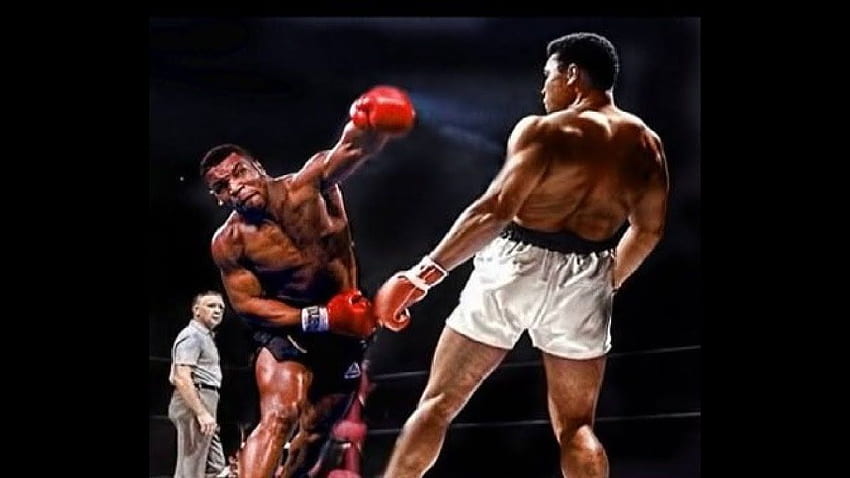 Ali vs Tyson - Master of Opposite Styles, Mike Tyson Knockout Wallpaper HD