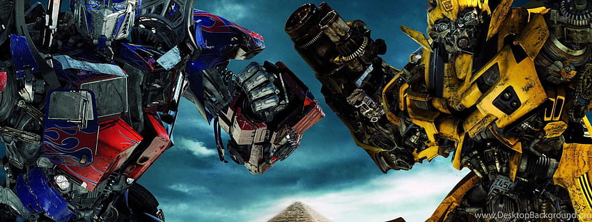Transformers 4 Optimus Prime Geniş Arka Plan, Transformers Çift Ekran HD duvar kağıdı