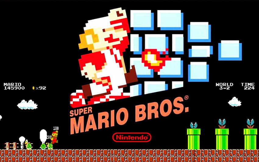 Super Mario Bros - Super Mario Bros Nes Kapak - - teahub.io, Klasik Nintendo HD duvar kağıdı