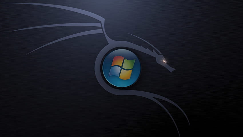 Kali Linux, Windows хакер HD тапет