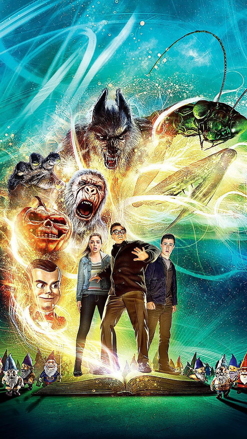 Download wallpaper 2932x2932 goosebumps 2: haunted halloween, 2018, horror  movie, ipad pro retina, 2932x2932 hd background, 14813